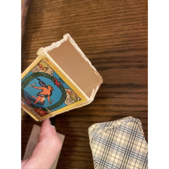 MINIATURE RIDER WAITE TAROT CARD DECK by U.S. GAMES VINTAGE 70’s COMPLETE - Picture 5 of 9